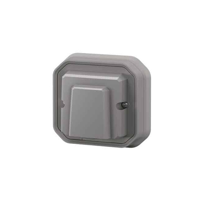 Sortie de câble 16A encastrée Gris Plexo