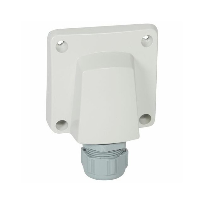 Sortie de câble 20A 32A encastrée Gris Plexo