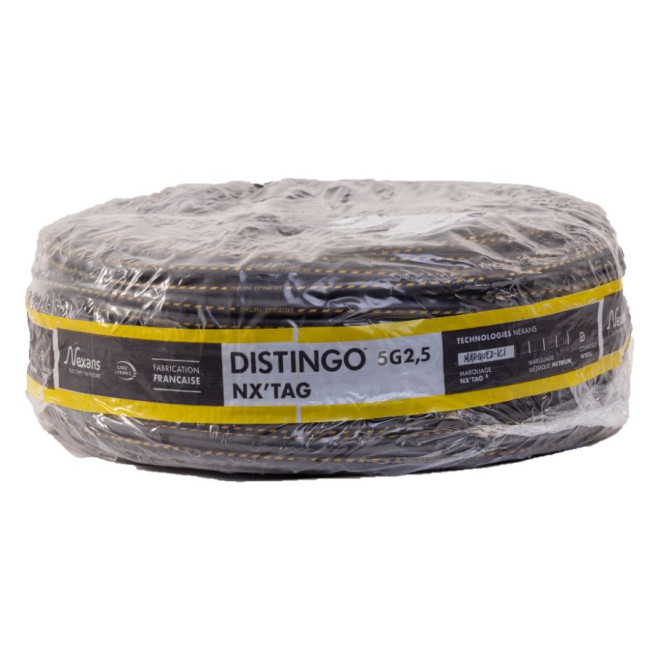 R2V 5G2.5 NX'TAG - Câble Cuivre Distingo 50m