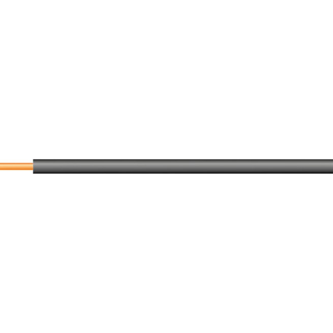 Fil rigide H07VU 2,5 mm² - Noir - Couronne de 100 m