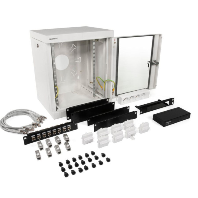 Starter kit 123 CONNECT France 8 postes – Solution câblage réseau Gigamedia