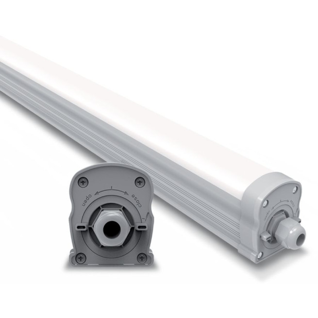 Réglette LED étanche ALTA 48W traversante Airis LED – Luminaire IP65 1500 mm