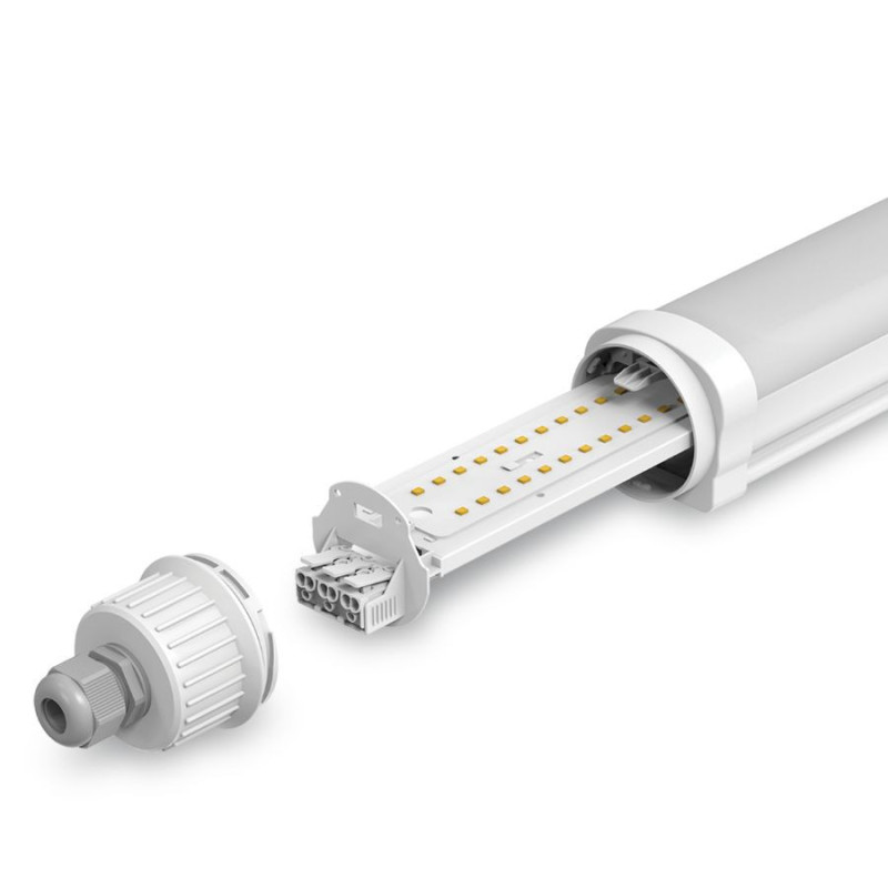 Réglette LED étanche RENO 1500 mm Power Changing avec détection hyperfréquence – Airis LED