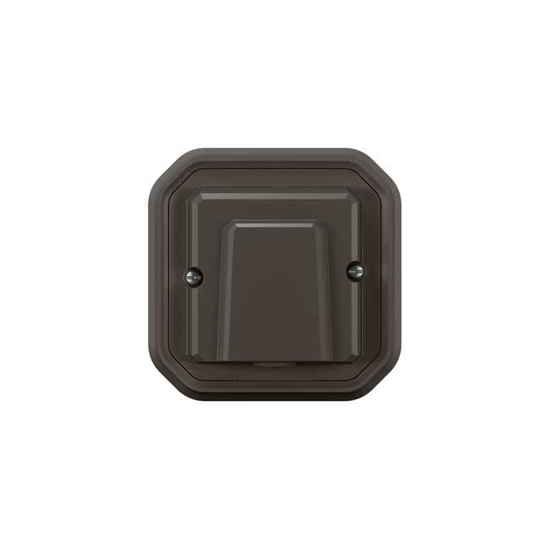 Sortie de câble 16A Anthracite Plexo