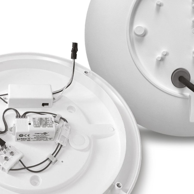 Hublot LED TRIPTIK 10-22W CCT avec détection HF Airis LED IP65