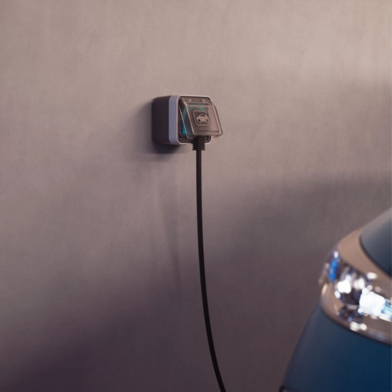 Prise recharge voiture électrique Hager Witty 3,7 kW 2P+T avec protections XEV080P