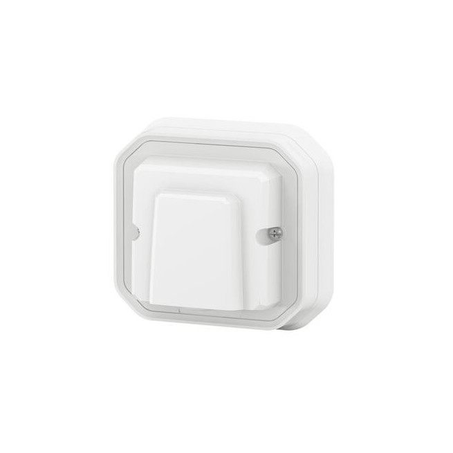 Sortie de câble 16A encastrée Blanc Plexo
