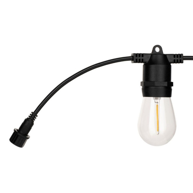 Guirlande LED solaire 5,4 m IP44 avec panneau solaire Bailey