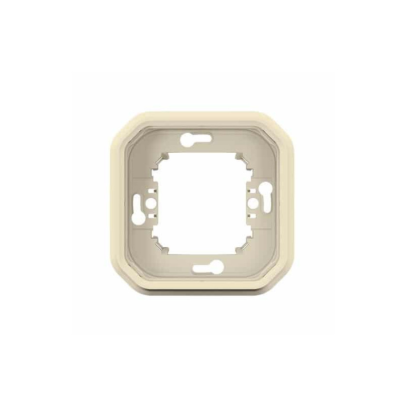 Support plaque 1 poste Sable Plexo