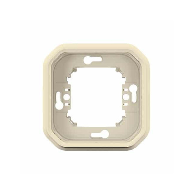 Support plaque 1 poste Sable Plexo