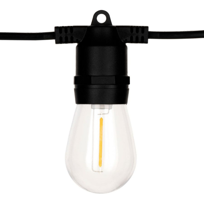 Guirlande LED solaire 5,4 m IP44 avec panneau solaire Bailey