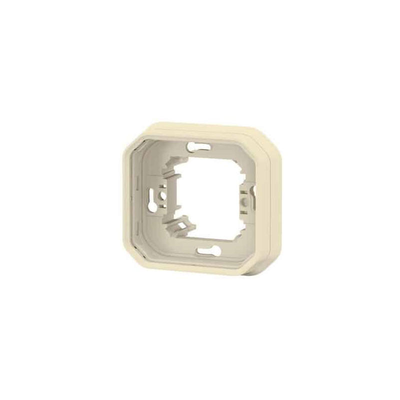 Support plaque 1 poste Sable Plexo