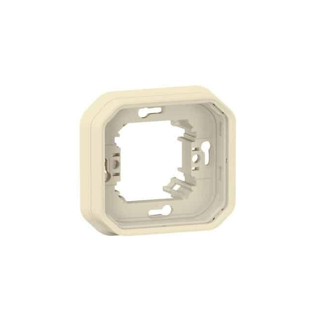 Support plaque 1 poste Sable Plexo