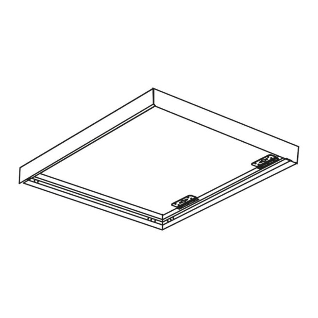 Cadre 600 x 600 mm pour panneau BACKLIT