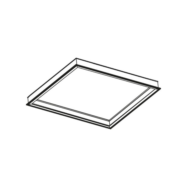 Kit avec ressort pour fixation dans placo plâtre pour dalle 6060