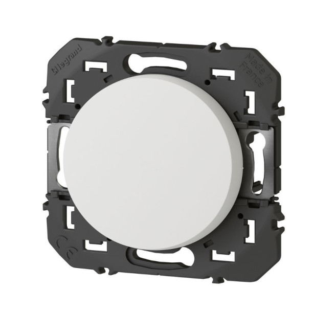 Interrupteur ou va-et-vient Dooxie Legrand 10AX Blanc Noir Aluminium