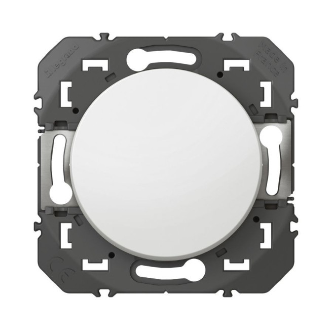 Interrupteur ou va-et-vient Dooxie Legrand 10AX Blanc Noir Aluminium