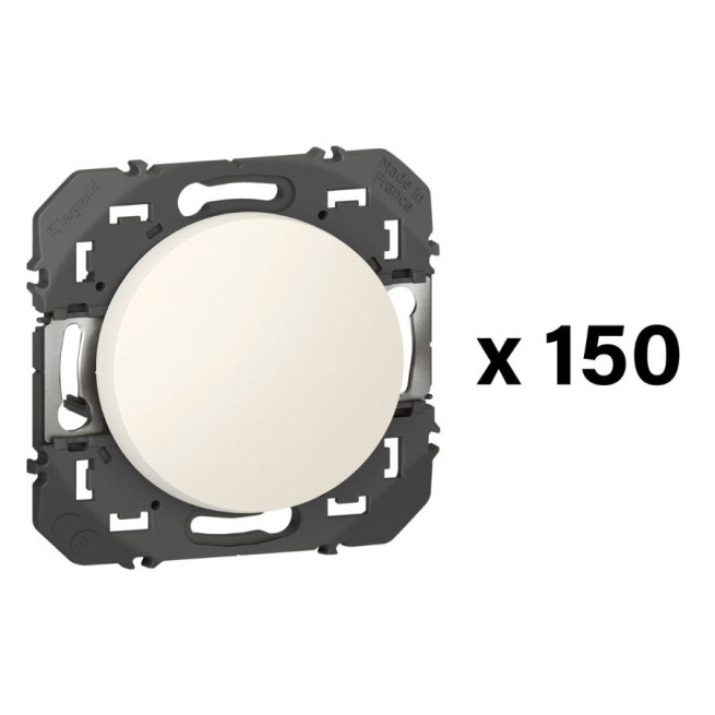 Lot 150 Interrupteurs Va-et-Vient Dooxie Legrand 10AX Blanc
