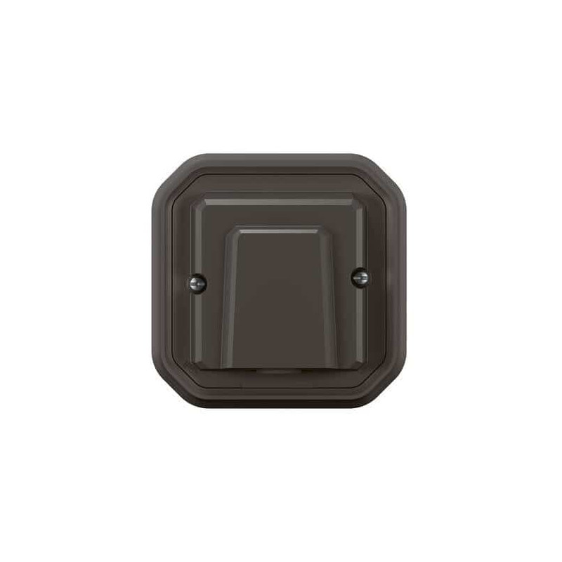 Sortie de câble 20A avec bornier Anthracite Plexo