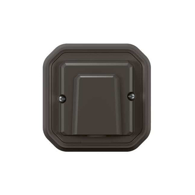 Sortie de câble 20A avec bornier Anthracite Plexo