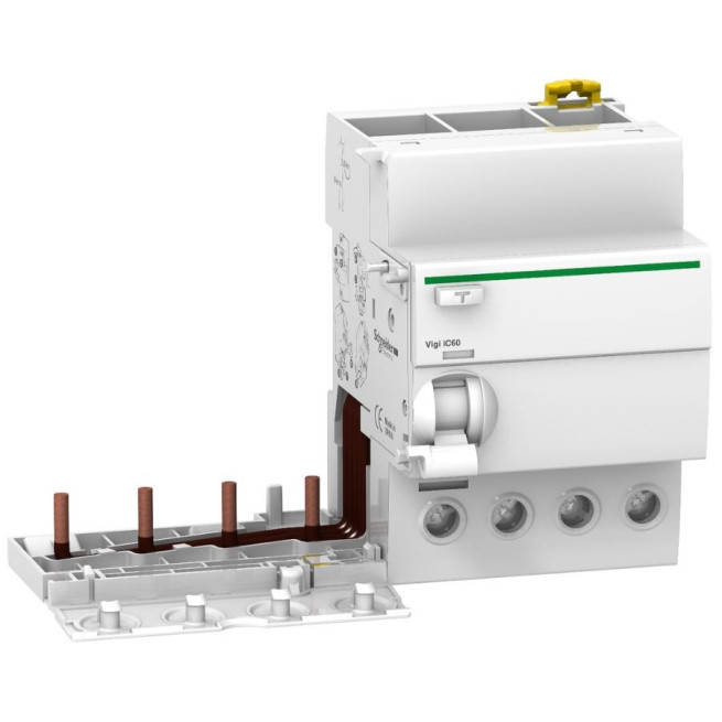 Bloc différentiel 3P 63A 300mA Type AC Schneider A9V44463 Acti9