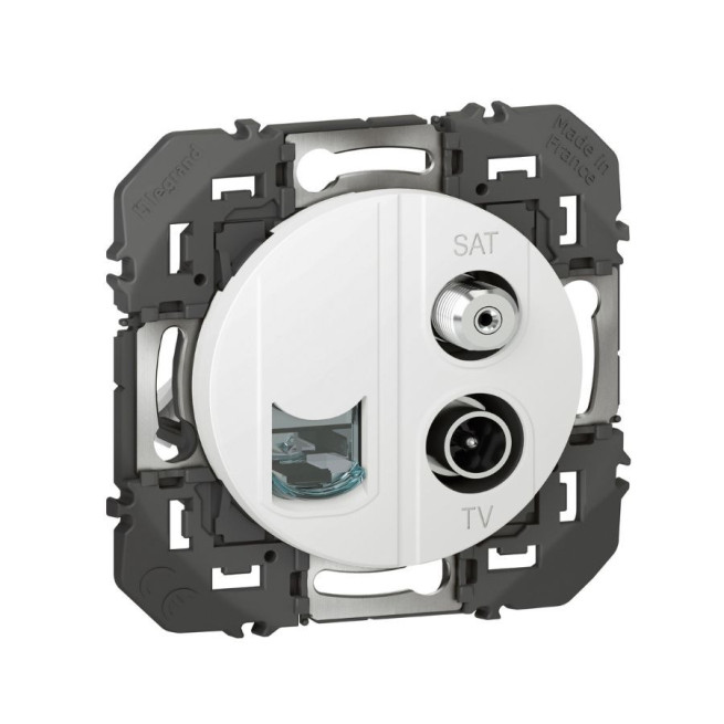 Prise TV SAT RJ45 Cat6 STP Dooxie Legrand