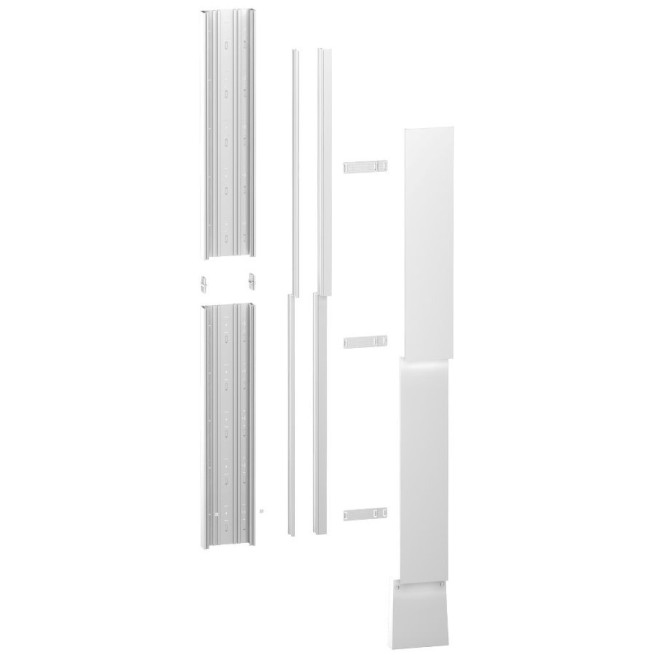 Kit goulotte Schneider Resi9 R9HKT18 18 modules 2 compartiments