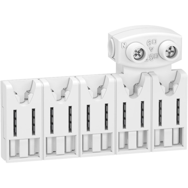 Répartiteur 5 modules - Avec connecteur - Resi9 XE