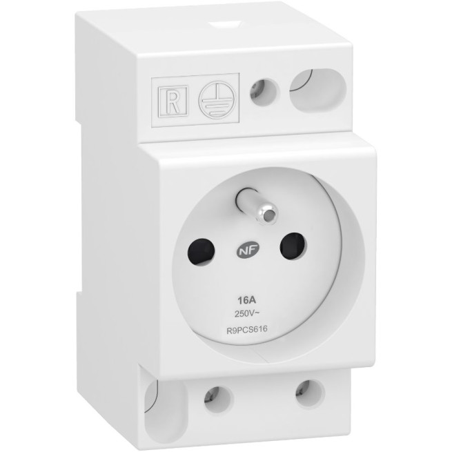 Prise de courant - 2P + T - 250 V - 16 A - Resi9