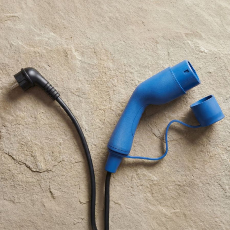 Câble de recharge Type 2 Voldt 3,7 kW 5 m Schuko 8/16A