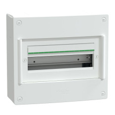 Coffret 1 rangée - 13 modules - Saillie - Sans porte - PrismaSeT XS