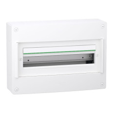 Coffret 1 rangée - 18 modules - Saillie - Sans porte - PrismaSeT XS