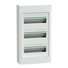 Coffret 3 rangées - 13 modules - Saillie - Sans porte - PrismaSeT XS