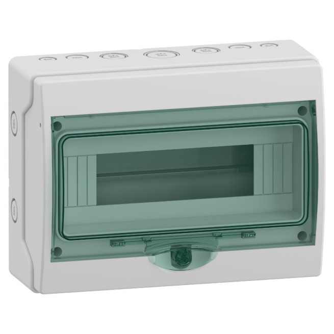 Mini coffret étanche - 1 rangée - 12 modules - Mureva