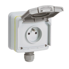 Prise Green'Up Access Legrand 090471 16A 230V IP66 IK08 pour véhicule électrique