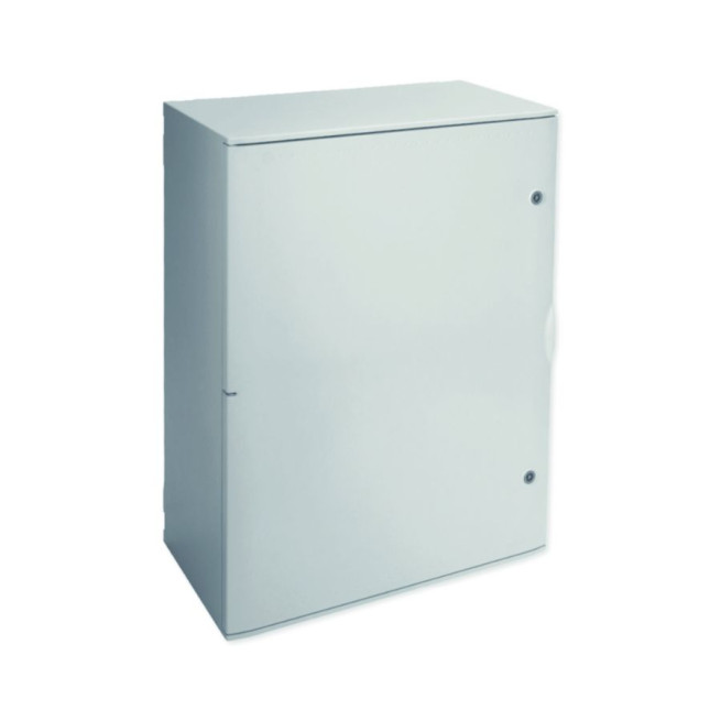Coffret polyester étanche - 5 rangées - 28 modules - Porte pleine - Pedro 06