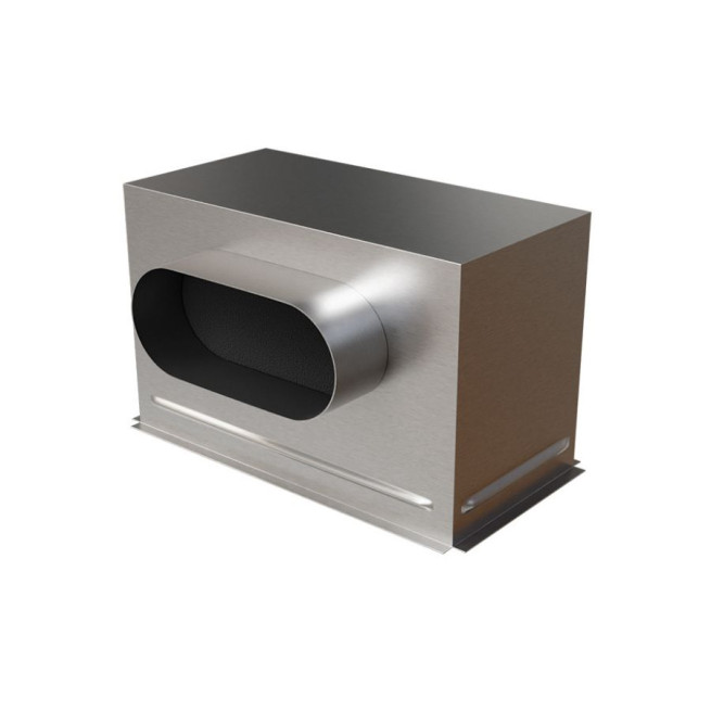 Plénum ABS pour grille de soufflage - 300 x 150 mm