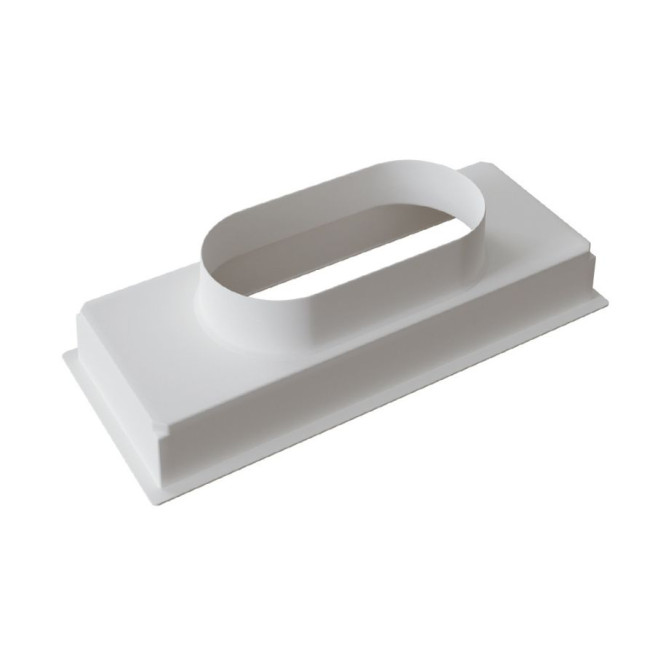Plénum ABS pour grille de soufflage - 400 x 150 mm