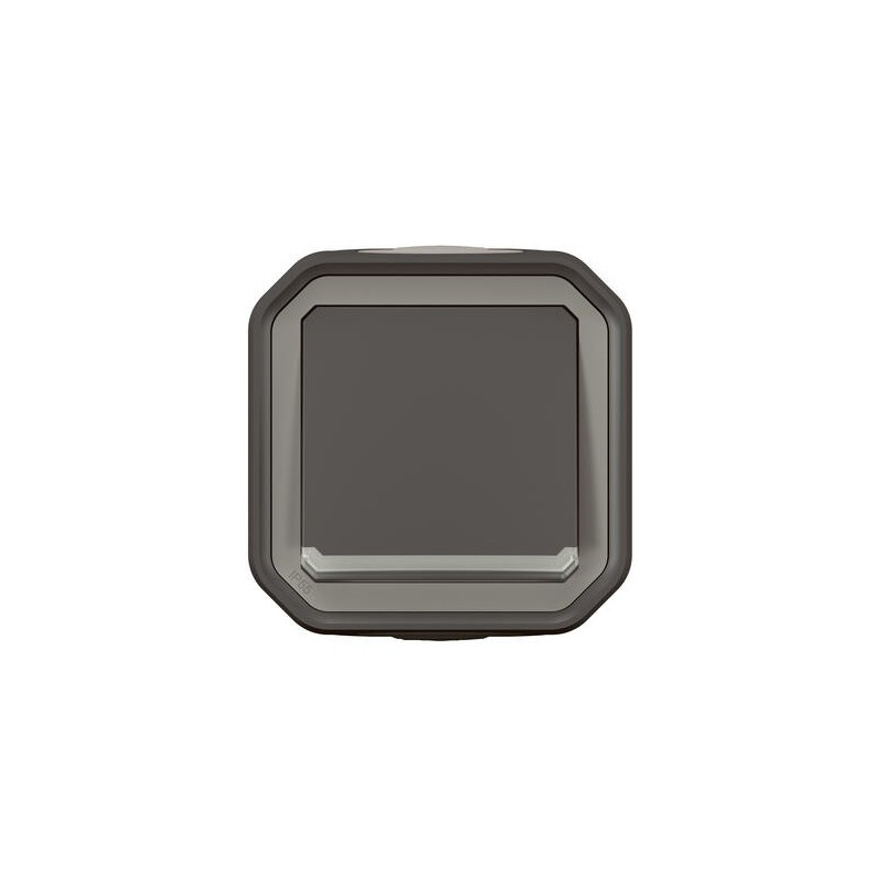 Interrupteur lumineux Anthracite Plexo