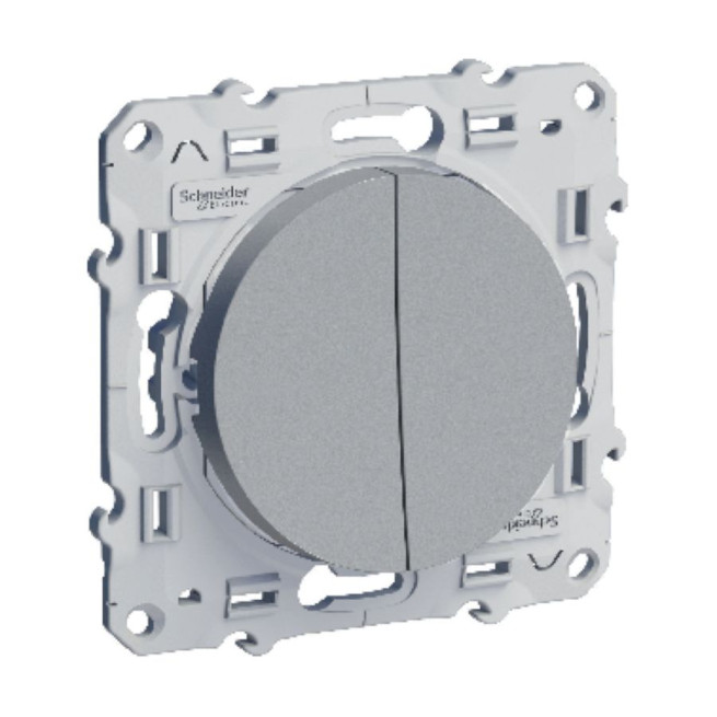 Double va-et-vient - Connexion rapide - Aluminium - Odace 2011