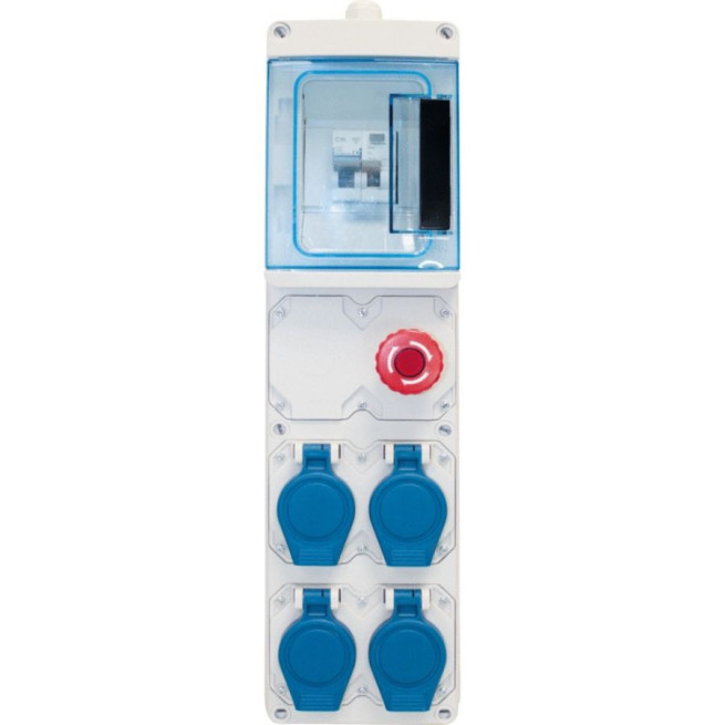 Coffret de chantier Bizline 701148 4 prises 2P+T 16A | BonjourElec