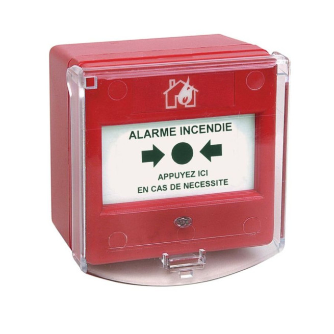 Clapet de protection pour déclencheur manuel S3000 + 2 clips de plombage
