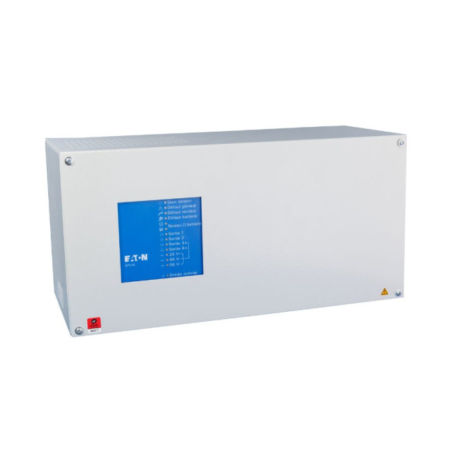 Alimentation électrique de sécurité AES - Batterie Pb étanche - 60 W - SPSMC