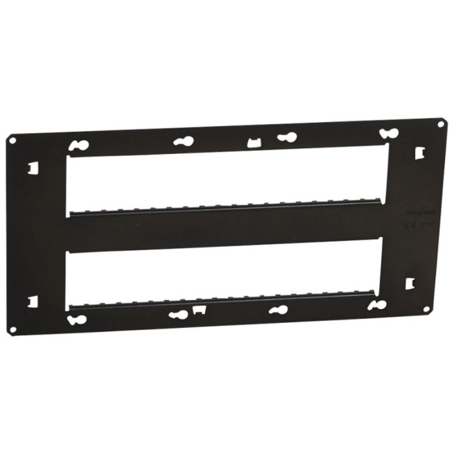 Support 2x10 modules - À vis - Mosaic / Céliane / Soliroc