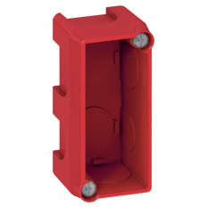Boîte d'encastrement - 1 module - Profondeur 40 mm - Multimatériaux Batibox