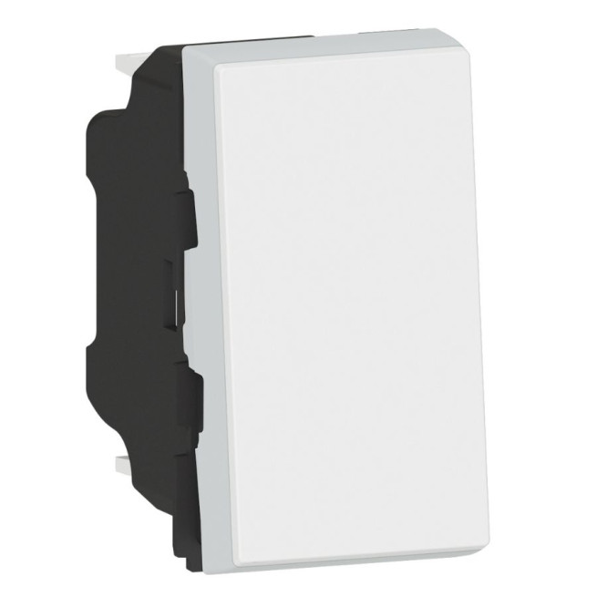 Interrupteur ou va-et-vient - 1 module - 10 AX - Mosaic Easy-Led