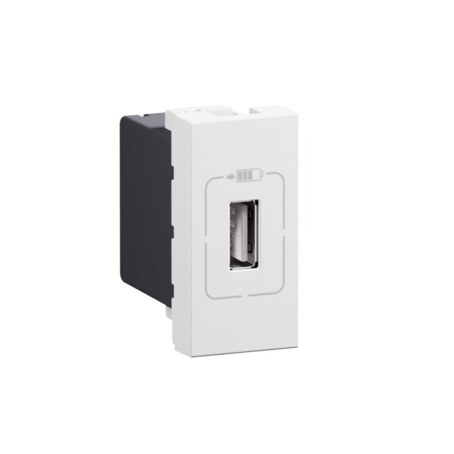 Chargeur USB A - 7,5 W - 1 module - Mosaic
