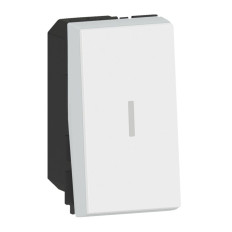 Interrupteur ou va-et-vient - 1 module - 20 AX - Blanc - Mosaic