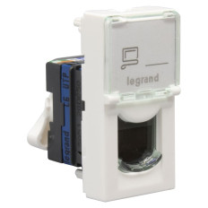 Prise RJ45 cat.6 UTP - 1 module - Mosaic