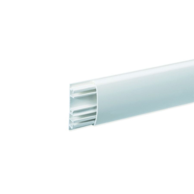 Moulure et plinthe Liaison point de centre Optima LPDC 32x9 4 compartiments blanche